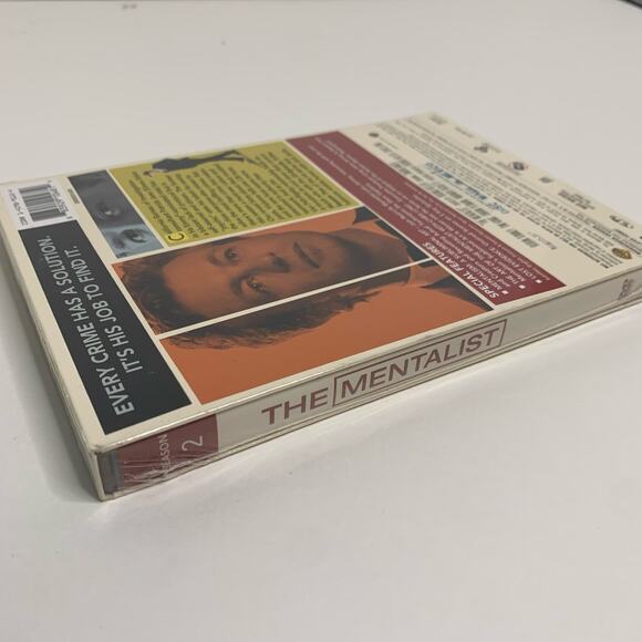 The Mentalist Season 2 DVD Set  Simon Baker Crime Drama Mystery Thriller - Picture 2 of 3